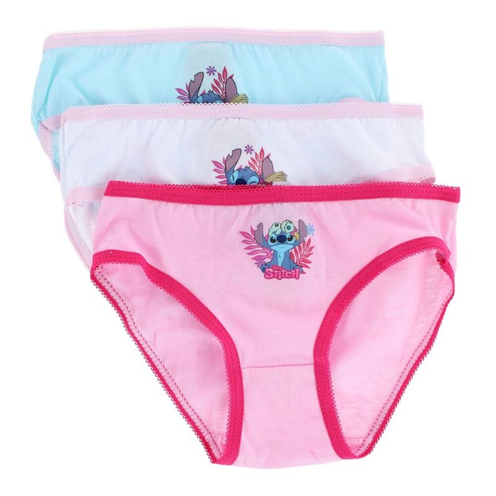 Textiel Trade Toddler Girl's Lilo & Stitch Briefs (3 Pack)